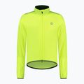 Kurtka rowerowa męska Rogelli Essential Rain fluor yellow 3