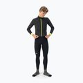 Longsleeve rowerowy męski Rogelli Core black / fluor yellow 2