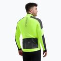 Kurtka rowerowa męska Rogelli Essential Winter Hi Vis yellow 3