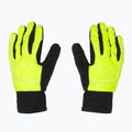 Rękawiczki rowerowe męskie Rogelli Essential Winter Waterproop fluor yellow 2