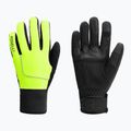 Rękawiczki rowerowe męskie Rogelli Essential Winter Waterproop fluor yellow