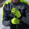 Rękawiczki rowerowe męskie Rogelli Essential Winter Waterproop fluor yellow 3