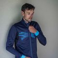 Kurtka rowerowa męska Rogelli Radius Winter Jacket blue 10