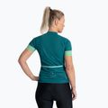 Koszulka rowerowa damska Rogelli Modesta W green/turquoise 2