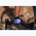 Rękawiczki rowerowe damskie Rogelli Impress II W blue/pink/black 3
