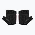 Rękawiczki rowerowe damskie Rogelli Impress II W burgundy/coral/black 3