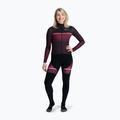 Longsleeve rowerowy damski Rogelli Impress II bordeaux/coral 2