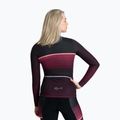 Longsleeve rowerowy damski Rogelli Impress II bordeaux/coral 3