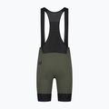 Spodenki rowerowe męskie Rogelli Signature Bib Short green 5