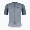 Koszulka rowerowa męska Rogelli Fast grey/turguoise 7
