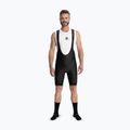 Spodenki rowerowe męskie Rogelli Fast Bib Short black