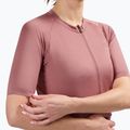 Koszulka rowerowa damska Rogelli Essential II pink 4
