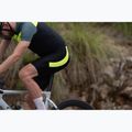 Spodenki rowerowe męskie Rogelli Core Bib Short black/fluor yellow 8