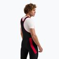 Spodenki rowerowe męskie Rogelli Core Bib Short black/red 2
