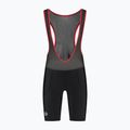 Spodenki rowerowe męskie Rogelli Core Bib Short black/red 6