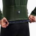 Longsleeve rowerowy męski Rogelli Essential II green 5