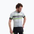 Koszulka rowerowa męska Rogelli Hero II grey/lime
