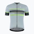 Koszulka rowerowa męska Rogelli Hero II grey/lime 5
