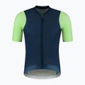 Koszulka rowerowa męska Rogelli Fast blue/lime 5