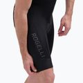 Spodenki rowerowe męskie Rogelli Essential II Bib Short black 5