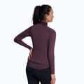 Longsleeve rowerowy damski Rogelli Essential II eggplant 3