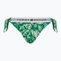 Dół od stroju kąpielowego Tommy Hilfiger Cheeky Side Tie Bikini Print vintage tropical olympic green