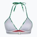 Góra od stroju kąpielowego Tommy Hilfiger Triangle Fixed Foam Print vinted tropical olympic green 2