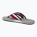 Japonki męskie Tommy Hilfiger Corporate Beach Sandal antique silver 3