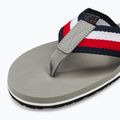 Japonki męskie Tommy Hilfiger Corporate Beach Sandal antique silver 7
