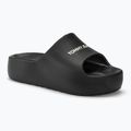 Klapki damskie Tommy Jeans Chunky Flatform Slide black