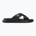 Klapki męskie Tommy Hilfiger Comfort Criss Cross Beach Sandal black 2