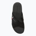 Klapki męskie Tommy Hilfiger Comfort Criss Cross Beach Sandal black 5