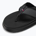 Japonki męskie Tommy Hilfiger Comfort Toe Post Beach Sandal black 7