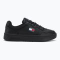 Buty męskie Tommy Jeans Cupsole Leather Ess black 2