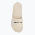 Klapki damskie Tommy Jeans Flatform Pool Slide Ess newsprint 5