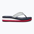 Japonki damskie Tommy Hilfiger Im Th Signature Beach Sandal rwb 2