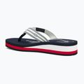 Japonki damskie Tommy Hilfiger Im Th Signature Beach Sandal rwb 3