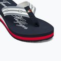 Japonki damskie Tommy Hilfiger Im Th Signature Beach Sandal rwb 7
