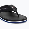Japonki męskie Tommy Hilfiger Leather Beach Sandal black 7