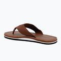 Japonki męskie Tommy Hilfiger Leather Beach Sandal winter cognac 3