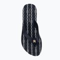 Japonki damskie Tommy Hilfiger Im Th Chainprint Midwedge Sandal space blue 5
