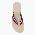 Japonki damskie Tommy Hilfiger Corp Mid Wedge Beach Sandal muslin 5