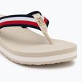 Japonki damskie Tommy Hilfiger Corp Mid Wedge Beach Sandal muslin 7
