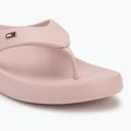 Japonki damskie Tommy Hilfiger Comfort Beach Sandal foggy pink 7