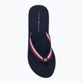 Japonki damskie Tommy Hilfiger Corporate Wedge Beach Sandal space blue 5