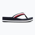 Japonki damskie Tommy Hilfiger Corp Mid Wedge Beach Sandal space blue 2