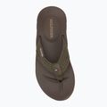 Japonki męskie Tommy Hilfiger Molded Web Beach Sandal army green 5