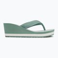 Japonki damskie Tommy Hilfiger Stripes Wedge Beach Sandal charming green 2