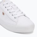 Trampki damskie Tommy Hilfiger Vulc Canvas Lace Up white 7