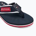 Japonki męskie Tommy Hilfiger Patch Beach Sandal desert sky 7